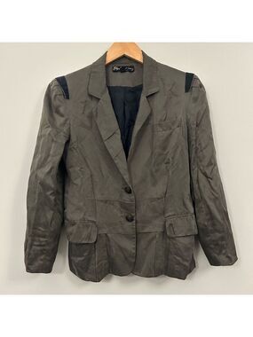 Elizabeth and James Silk Blend Jacket Size 6